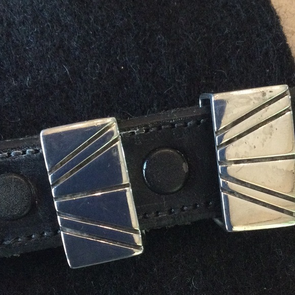 Ron Henry Sterling Silver Ranger Belt Buckle set main image 9